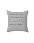 Still I Rise Spun Polyester Square Pillow