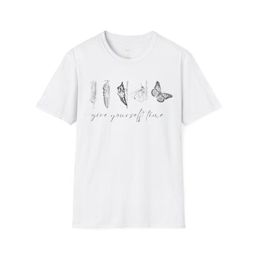 Give Yourself Time Inpirational Unisex Softstyle T-Shirt