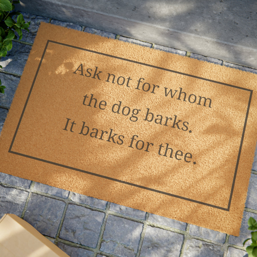 Ask Not Doormat