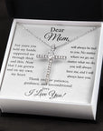 Mom | Your Patience (CZ Cross necklace)