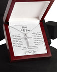 Mom | Your Patience (CZ Cross necklace)