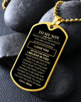 My Son | Believe in You (Dog Tag)