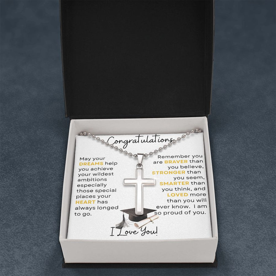 Graduation | Congratulations (Cross Necklace)