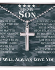 Son | Never Alone (Cross Necklace)