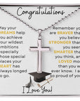 Graduation | Congratulations (Cross Necklace)