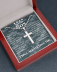 Son | Never Alone (Cross Necklace)