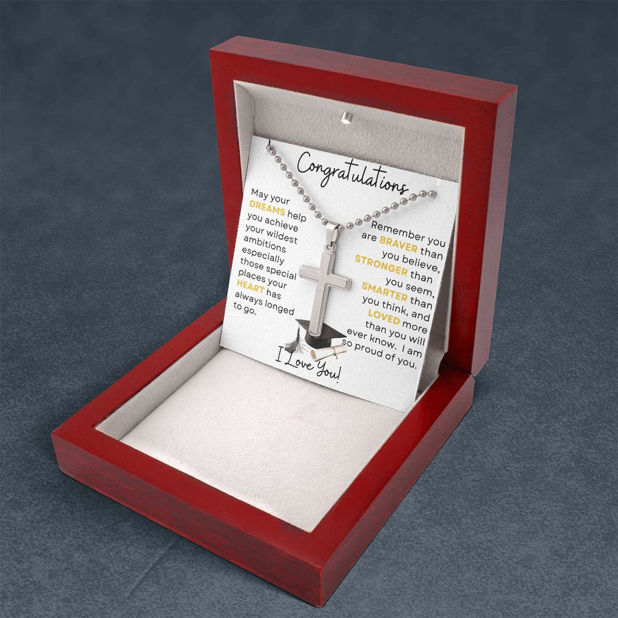 Graduation | Congratulations (Cross Necklace)