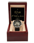 A Couple of Forevers Men's Openwork Watch