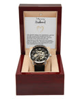 Husband | You are My (Men's Openwork Watch )