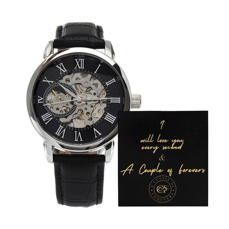 A Couple of Forevers Men's Openwork Watch