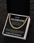 Husband | I am Lucky (Cuban Link Chain )