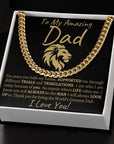 Dad | For Years ( Cuban Link Chain)