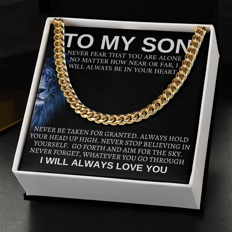 Son | Never Fear (Cuban Link Chain)