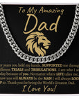 Dad | For Years ( Cuban Link Chain)