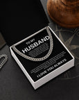 Husband | I am Lucky (Cuban Link Chain )