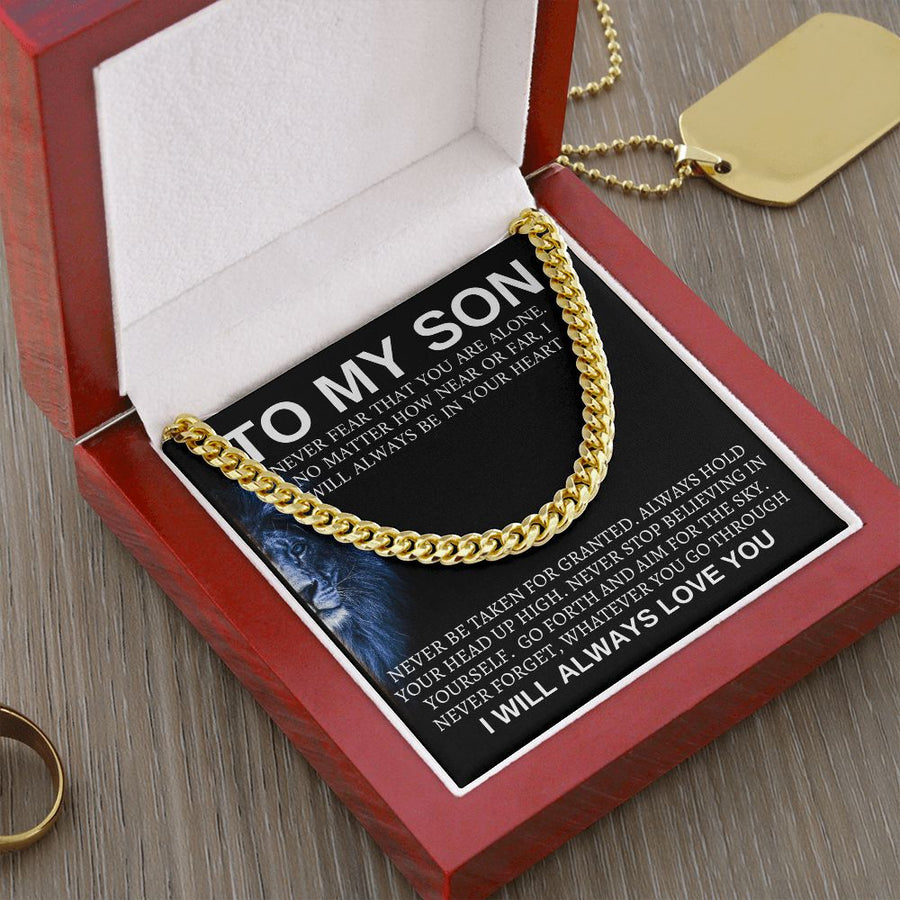 Son | Never Fear (Cuban Link Chain)