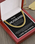 Husband | I am Lucky (Cuban Link Chain )