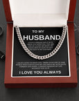 Husband | I am Lucky (Cuban Link Chain )