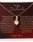 To My Soulmate Valentine's (Alluring Beauty Necklace)