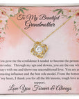 Grandmother | You Gave Me ( Love Knot Necklace)