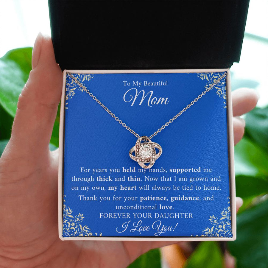 Mom | Unconditional Love ( Love Knot Necklace)