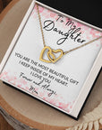 Daughter | My Heart ( Interlocking Hearts necklace)