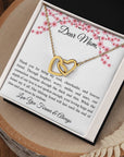 Mom | My Rock (Interlocking Hearts necklace)