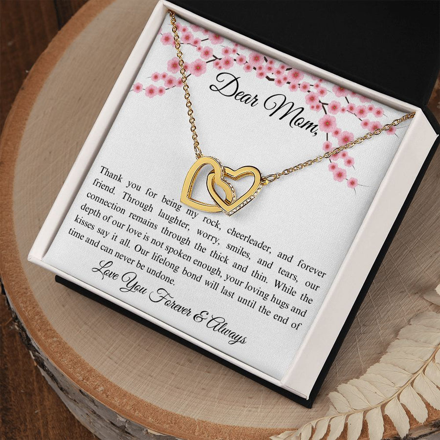 Mom | My Rock (Interlocking Hearts necklace)