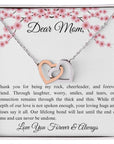 Mom | My Rock (Interlocking Hearts necklace)