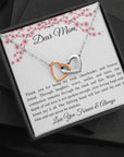 Mom | My Rock (Interlocking Hearts necklace)