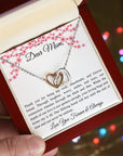 Mom | My Rock (Interlocking Hearts necklace)