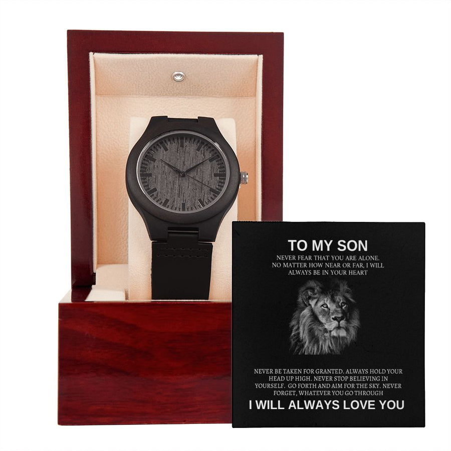 Son | Never Fear (Wooden Watch)