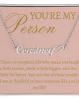 You're My Person Personalized Name Necklace+Heart