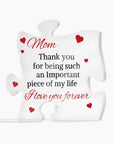 Acrylic Heartwarming Mom Puzzle