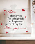 Acrylic Heartwarming Mom Puzzle