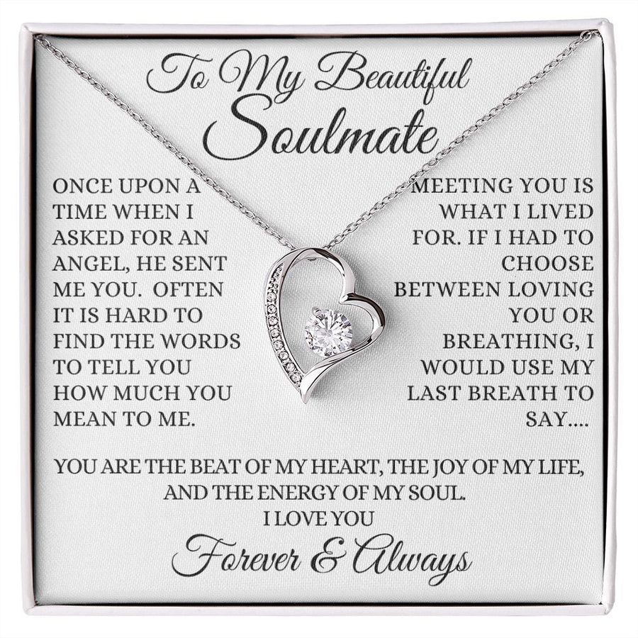 Soulmate | An Angel ( Forever Love Necklace)