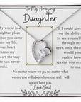 Amazing Daughter | No Matter Where ( Forever Love Necklace)