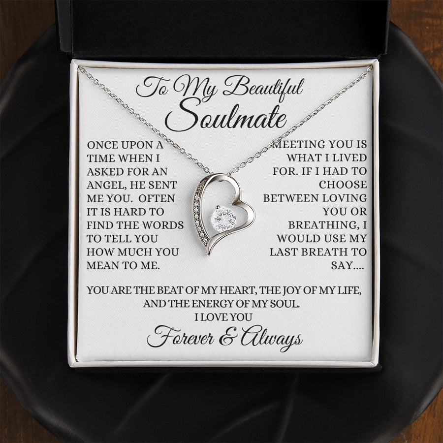 Soulmate | An Angel ( Forever Love Necklace)