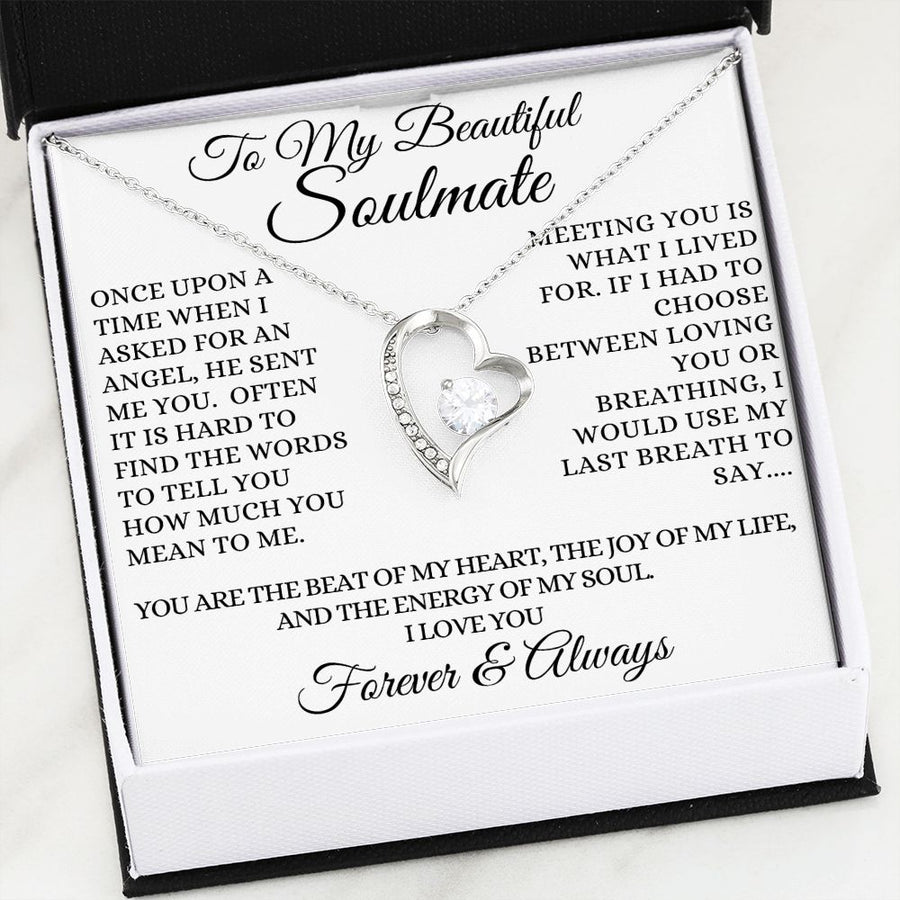 Soulmate | An Angel ( Forever Love Necklace)