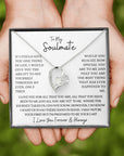 Soulmate | Your Last (Forever Love Necklace)