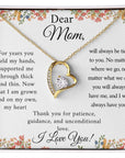 Mom | You Held My Hands ( Forever Love Necklace )