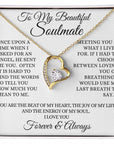 Soulmate | An Angel ( Forever Love Necklace)