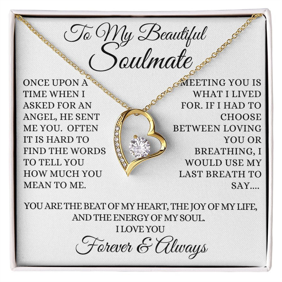 Soulmate | An Angel ( Forever Love Necklace)