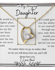 Amazing Daughter | No Matter Where ( Forever Love Necklace)