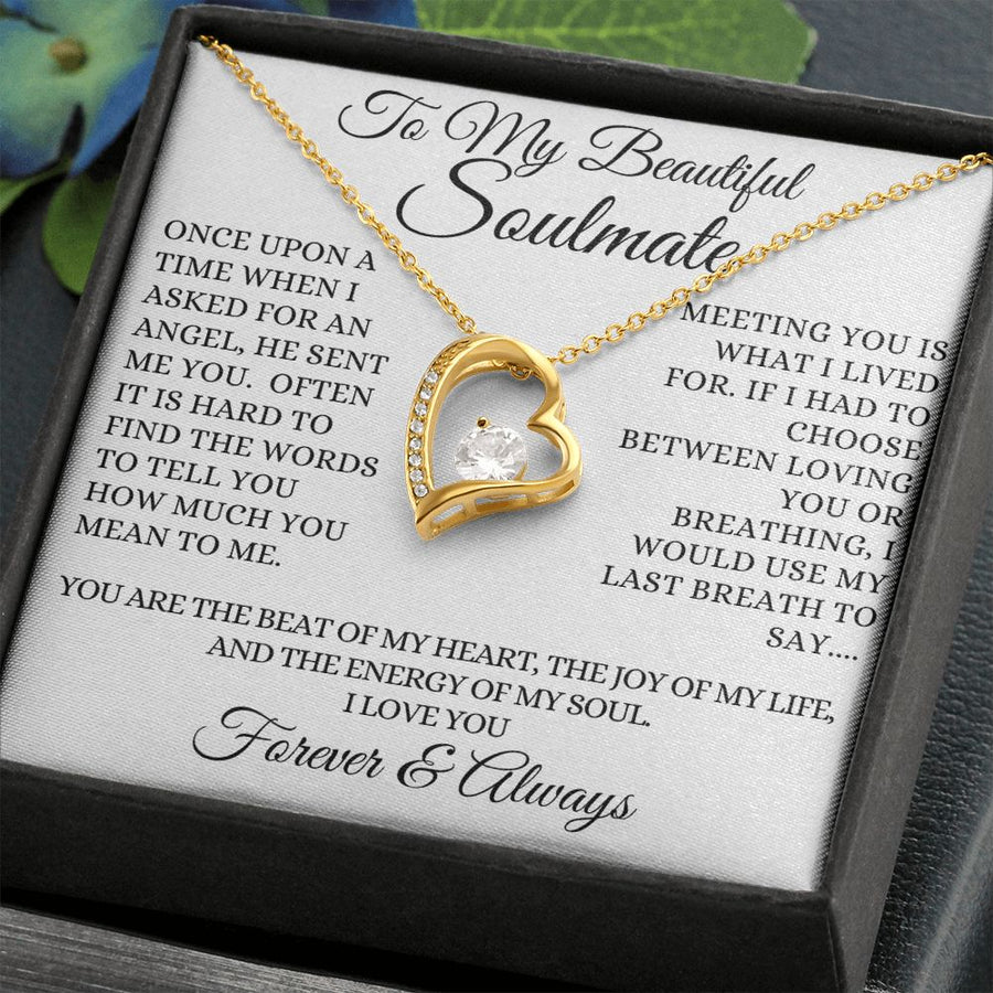 Soulmate | An Angel ( Forever Love Necklace)