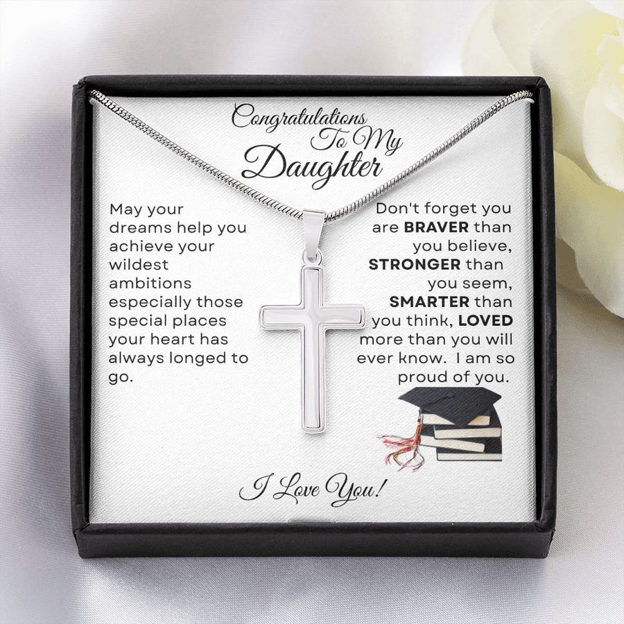 Graduation | Congratulations (Cross Necklace)