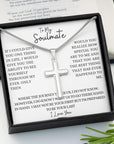 Soulmate | The Journey (Stainless Steel Cross Necklace)