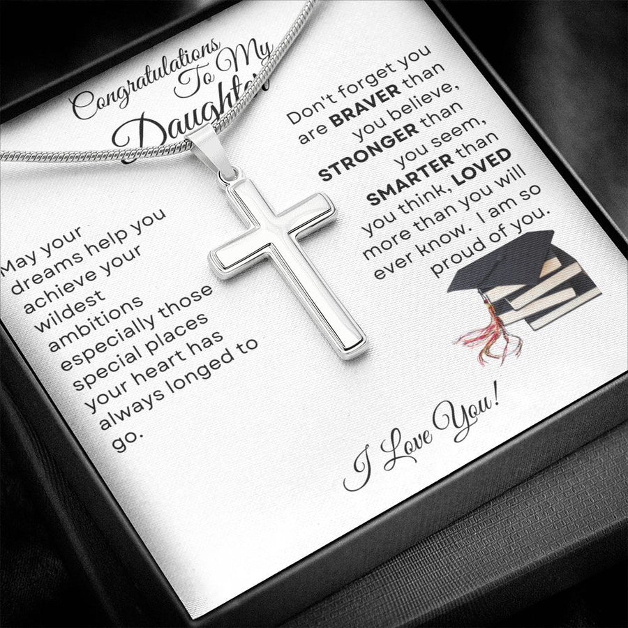 Graduation | Congratulations (Cross Necklace)