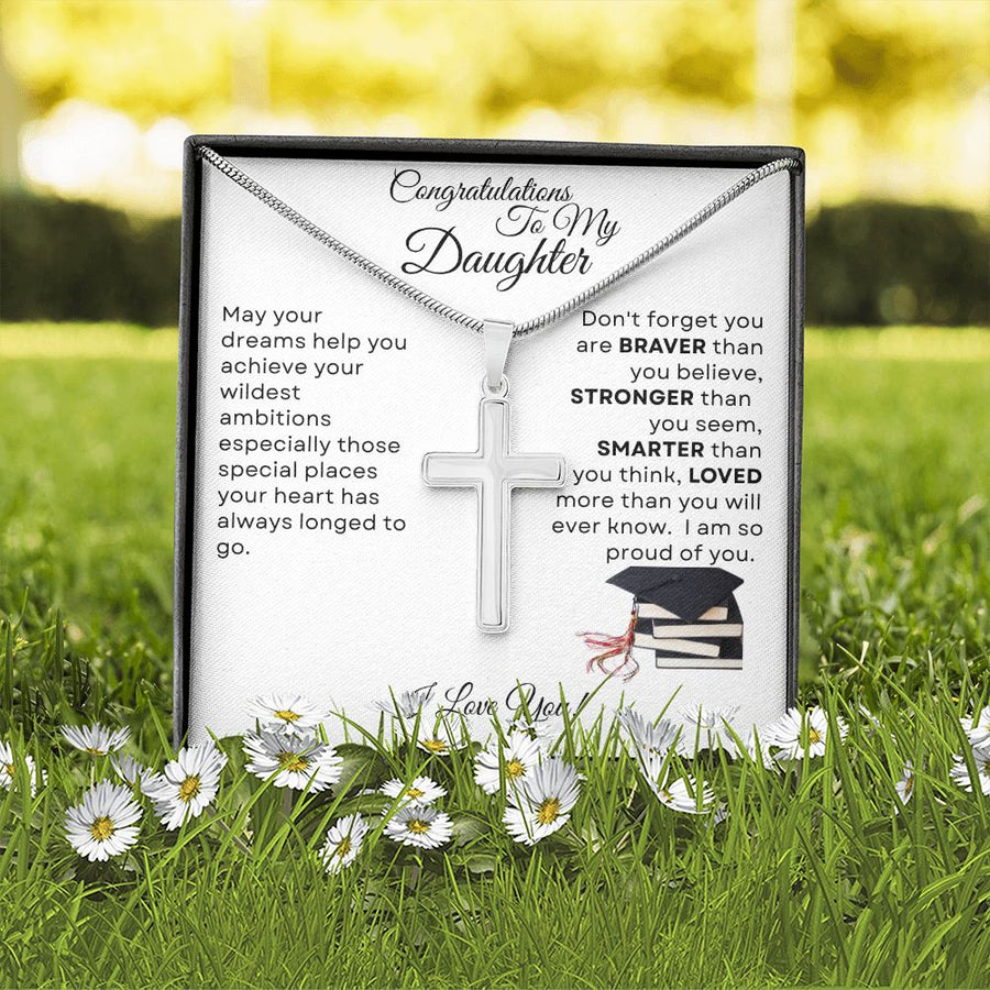 Graduation | Congratulations (Cross Necklace)