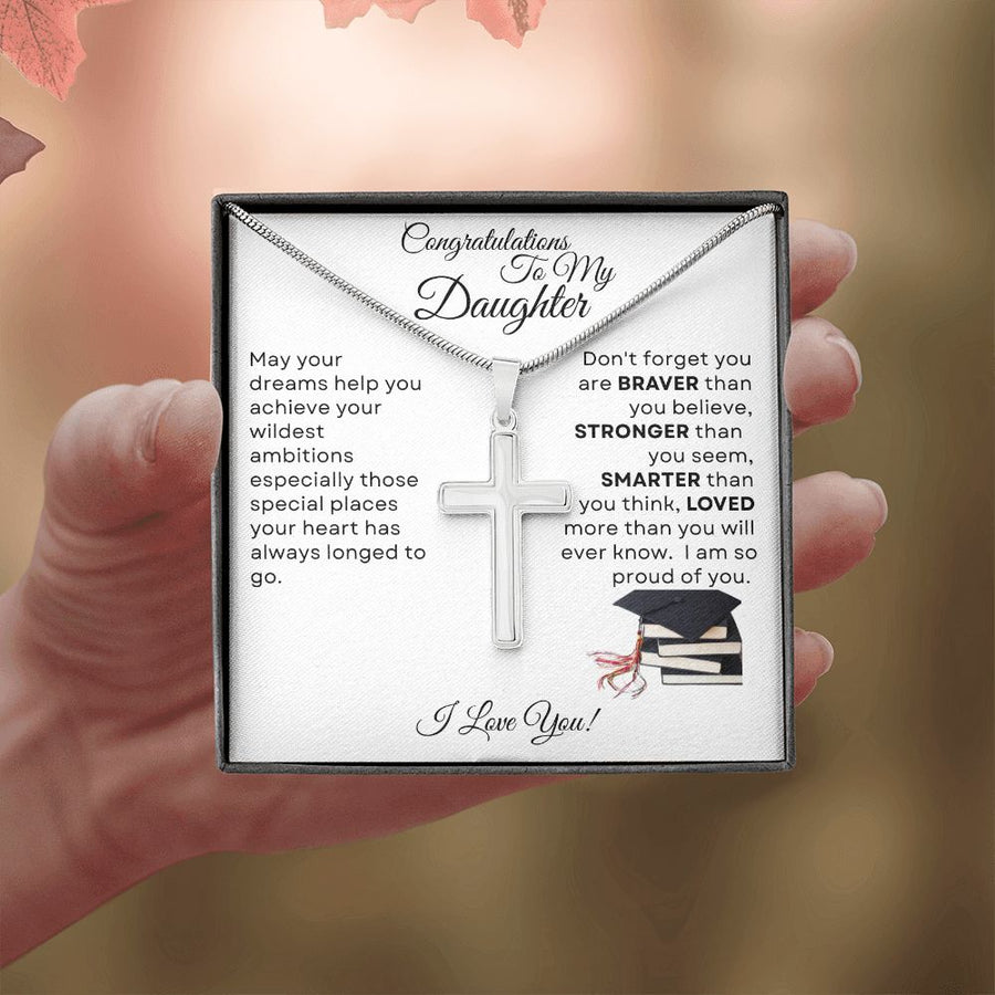 Graduation | Congratulations (Cross Necklace)